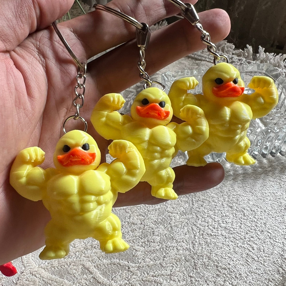 Body building duck